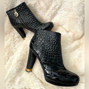 Tory Burch platform ankle boots size 8